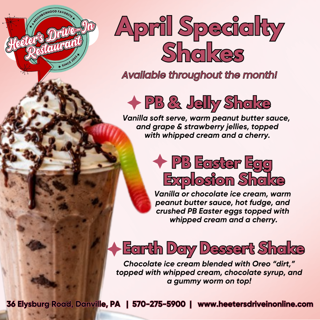2. April Specialty Shakes
