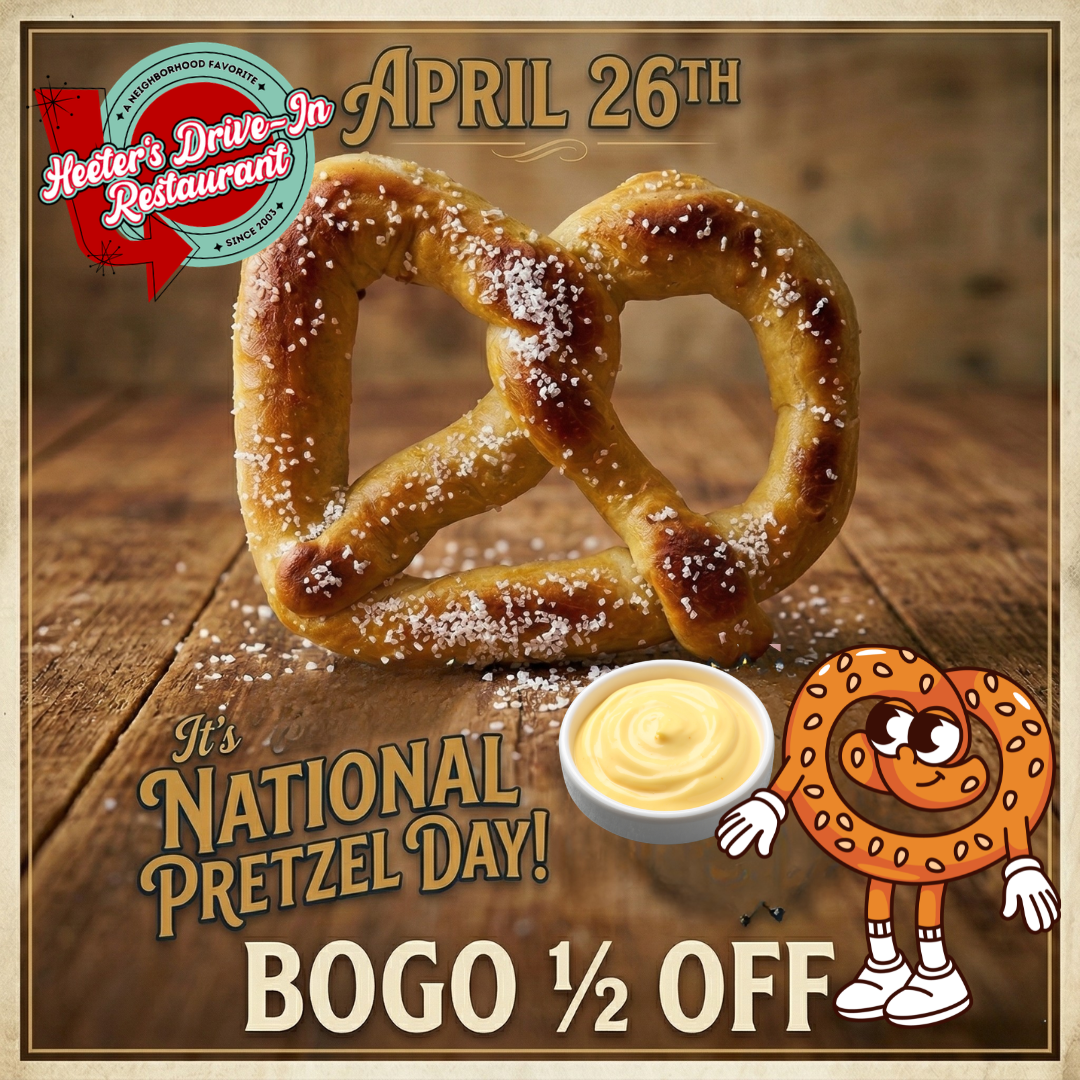 9. National Pretzel day